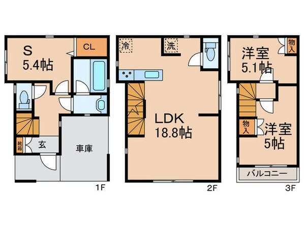 Ｋｏｌｅｔ新小岩＃０３の物件間取画像